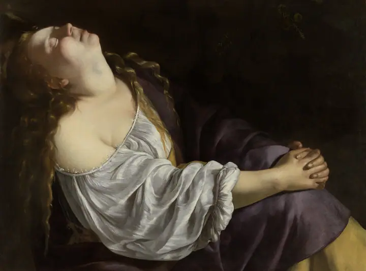 María Magdalena en éxtasis, Artemisia Gentileschi