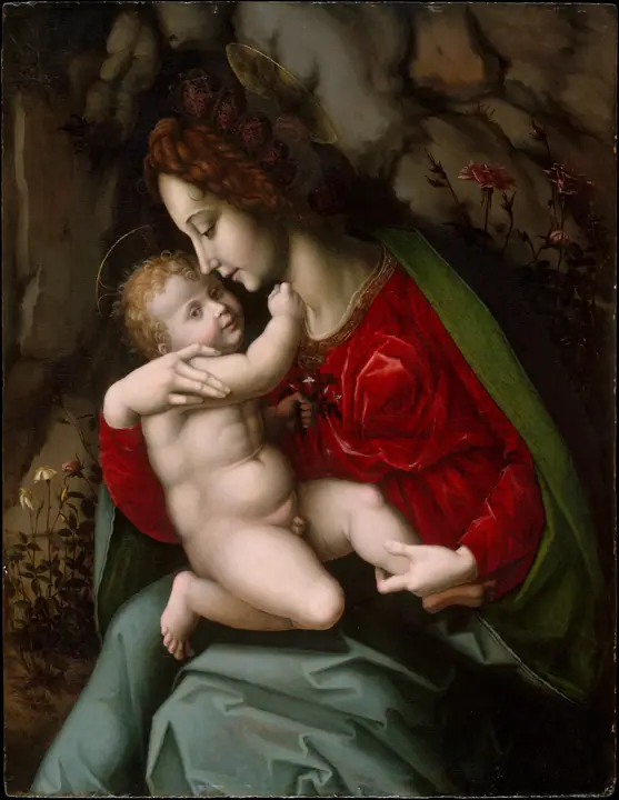 Virgen con el Niño, Bachiacca