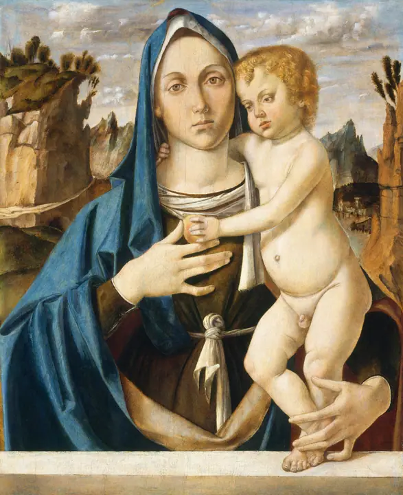 Virgen con el Niño, Bartolomeo Montagna