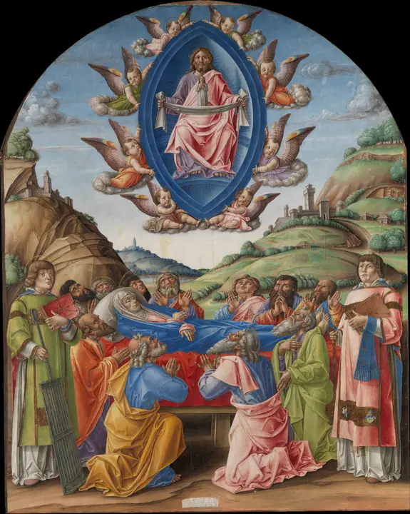 La muerte de la Virgen, Bartolomeo Vivarini