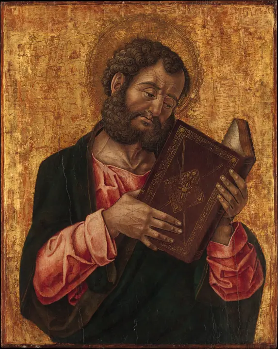 Un santo (¿Marcos) leyendo, Bartolomeo Vivarini