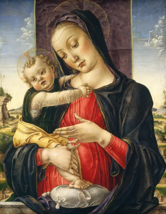 Virgen con el Niño, Bartolomeo Vivarini