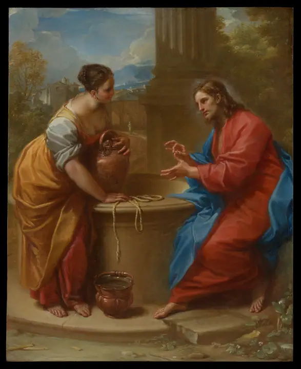 Cristo y la samaritana, Benedetto Luti