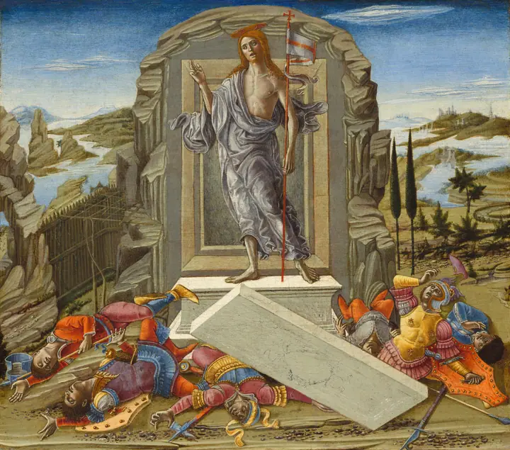 La Resurrección, Benvenuto di Giovanni
