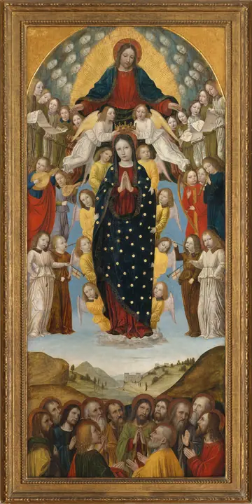 La Asunción de la Virgen, Bergognone