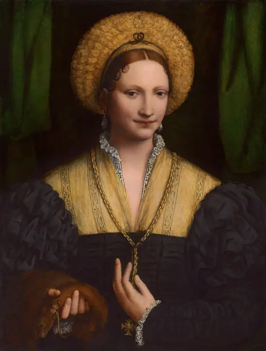 Retrato de una dama, Bernardino Luini