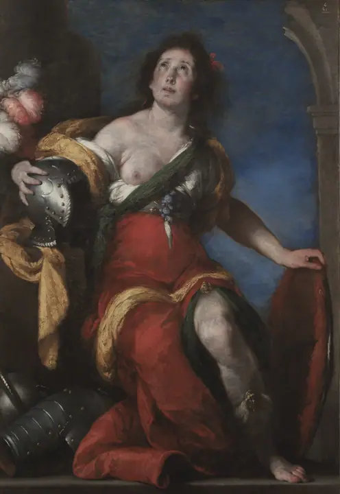 Figura alegórica, Bernardo Strozzi