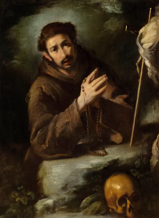San Francisco en oración, Bernardo Strozzi