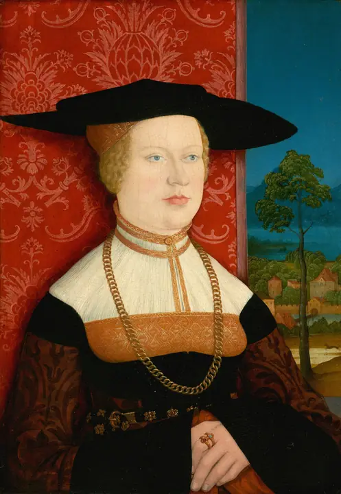 Margarethe Vöhlin [anverso], Bernhard Strigel