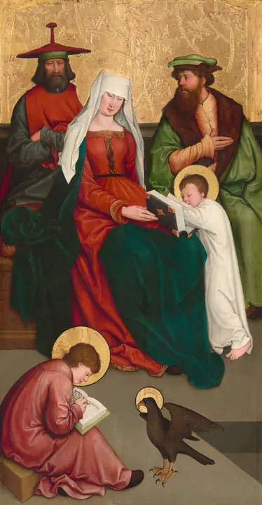 Santa María Salomé y su familia, Bernhard Strigel