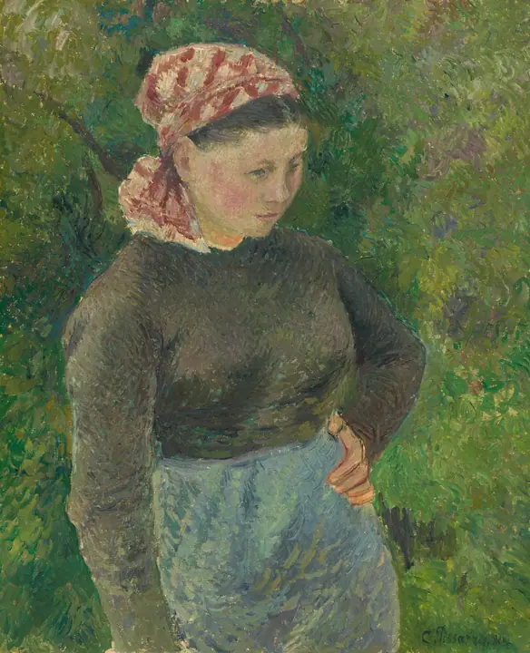 Campesina, Camille Pissarro