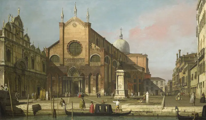 Campo San Polo, Canaletto
