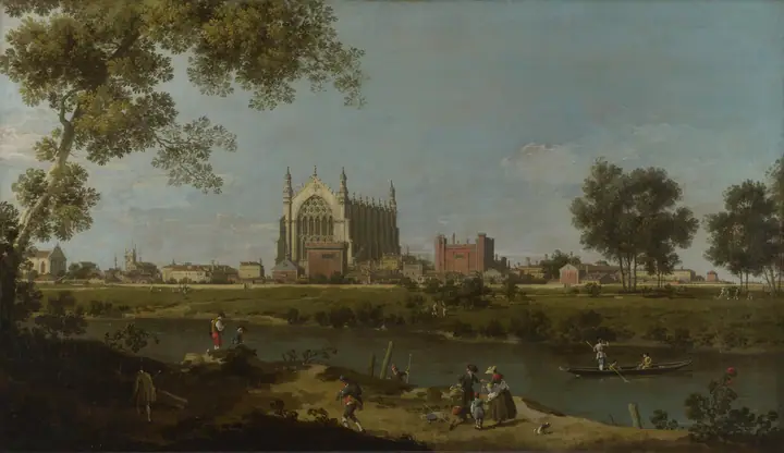 Eton College Chapel, Canaletto