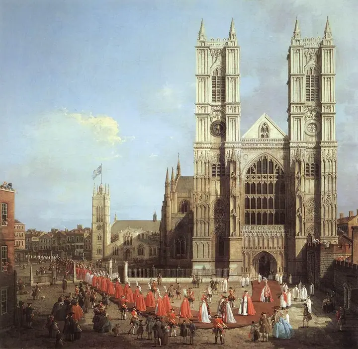 Palacio de Westminster, Canaletto