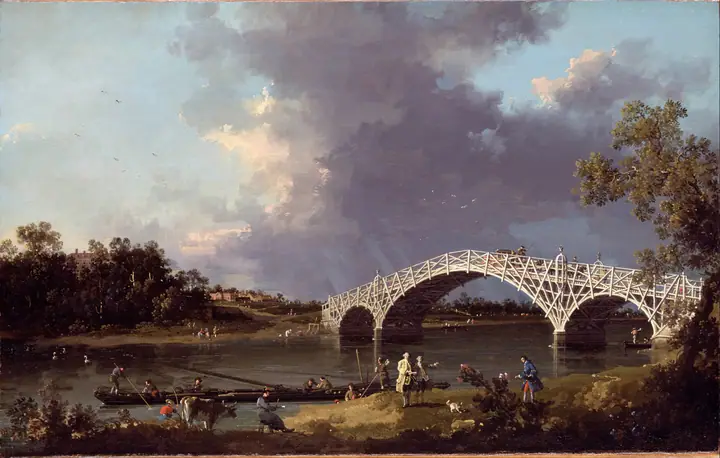 Walton Bridges, Canaletto