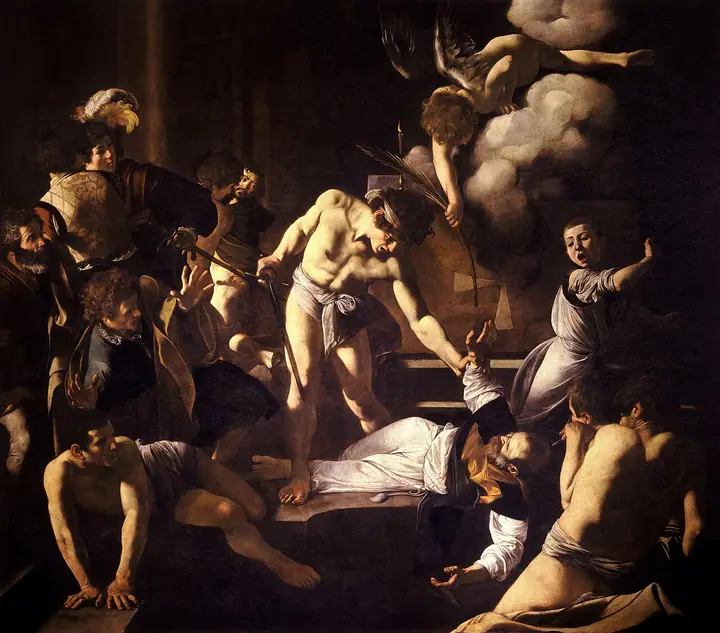 El martirio de San Mateo, Caravaggio