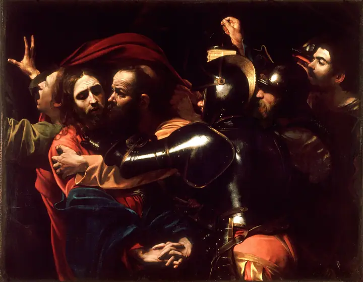 El prendimiento de Cristo, Caravaggio