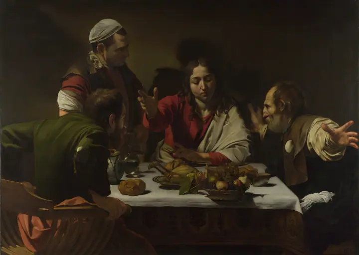 La cena de Emaús, Caravaggio