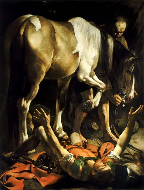 La conversión de San Pablo, Caravaggio