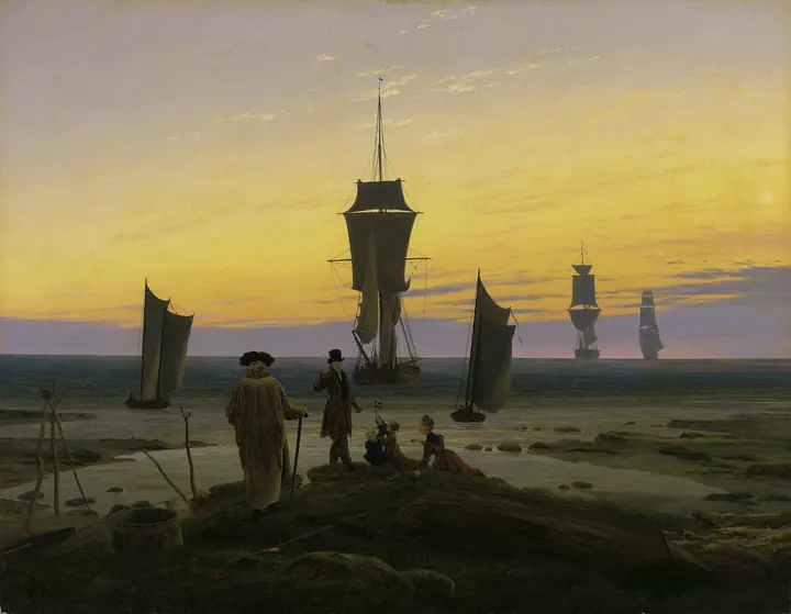 Las etapas de la vida, Caspar David Friedrich