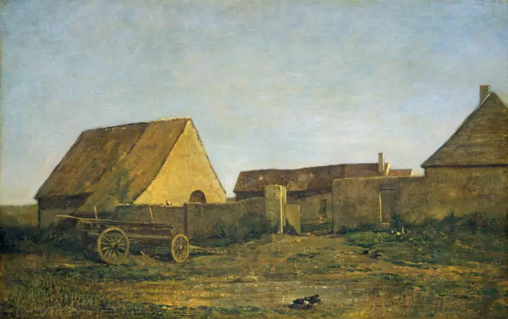 La granja, Charles-François Daubigny