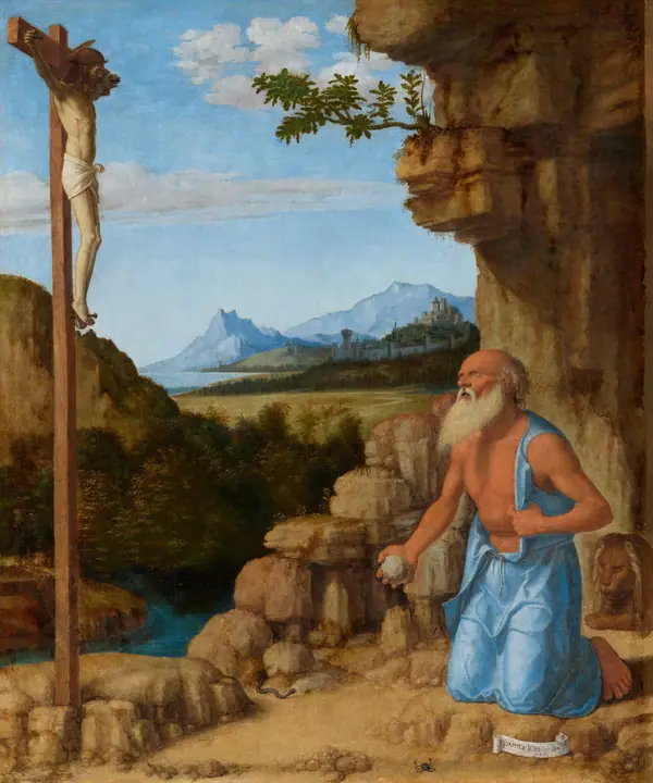 San Jerónimo en el desierto, Cima da Conegliano
