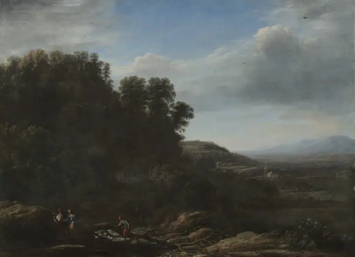 Paisaje italiano, Claude Lorrain