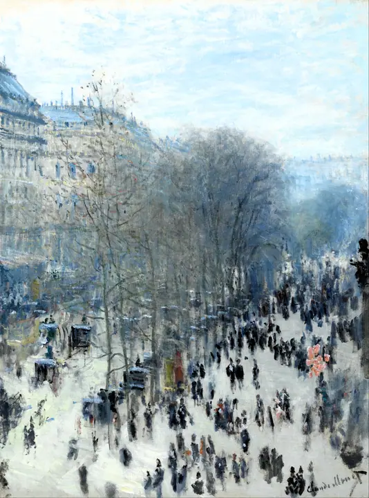 Boulevard des Capucines, Claude Monet