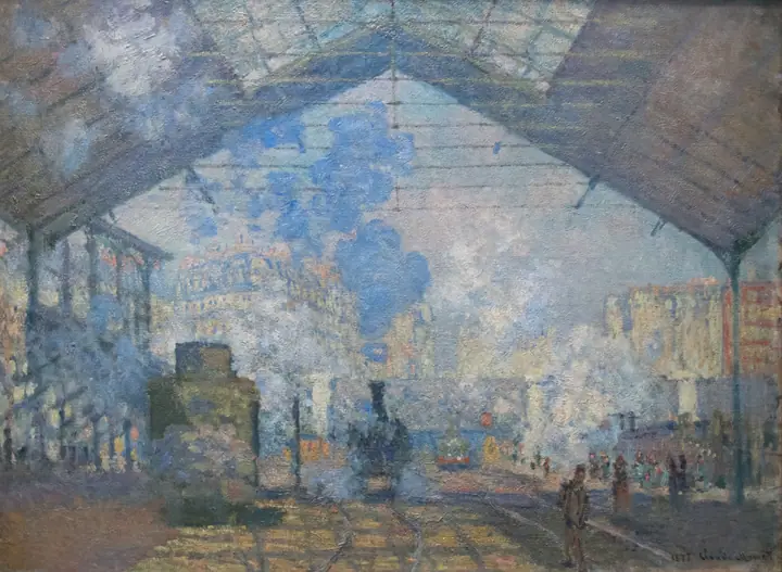 La estación de Saint-Lazare, Claude Monet