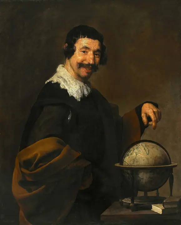 Demócrito, Diego Velázquez