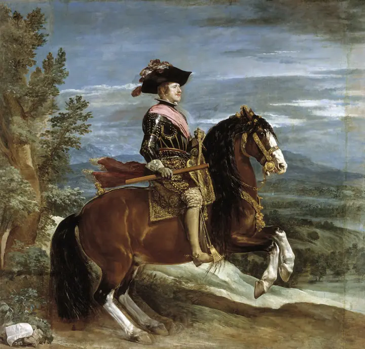 Felipe IV a caballo, Diego Velázquez