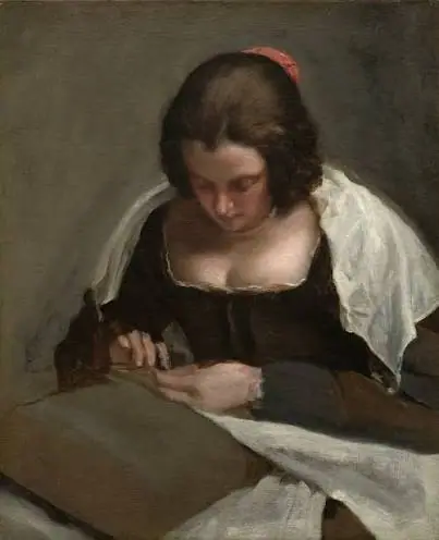 La costurera, Diego Velázquez