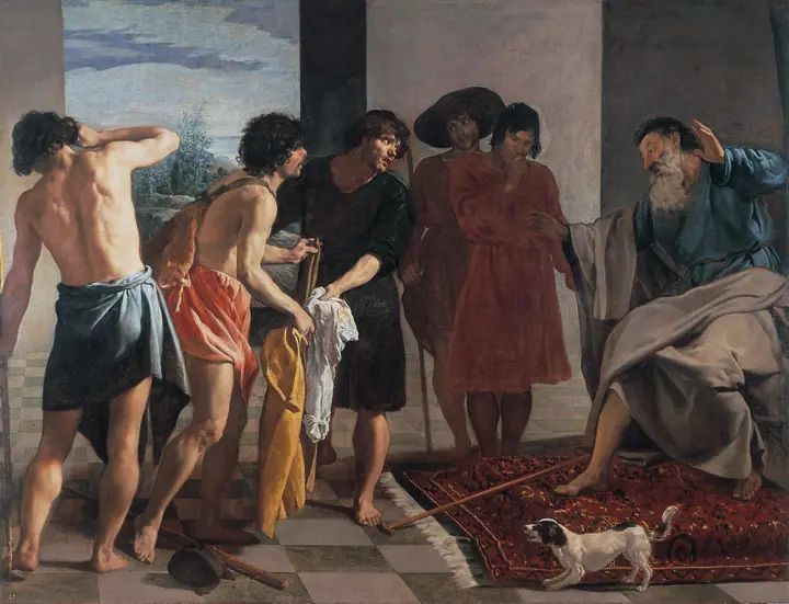 La túnica de José, Diego Velázquez
