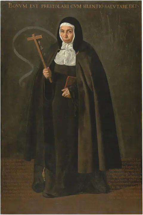 La venerable madre Jerónima de la Fuente, Diego Velázquez