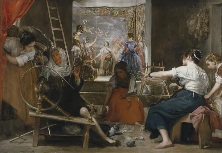 Las hilanderas, Diego Velázquez