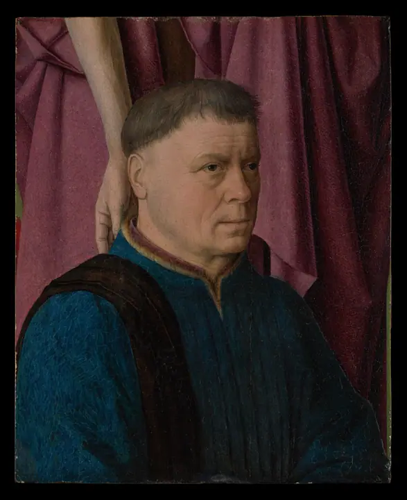 Donante presentado por un santo, Dieric Bouts