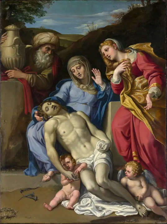 La Lamentación, Domenichino