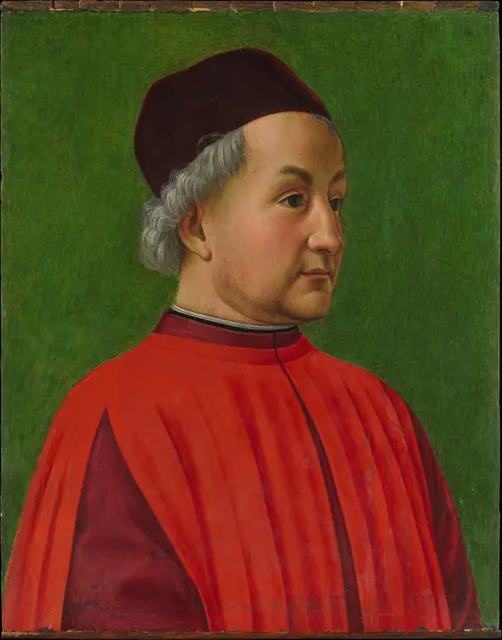 Retrato de un hombre, Domenico Ghirlandaio