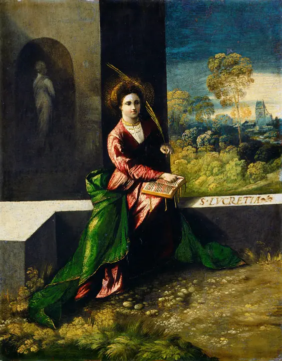 Santa Lucrecia, Dosso Dossi