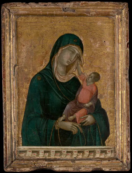 Virgen con el Niño, Duccio di Buoninsegna