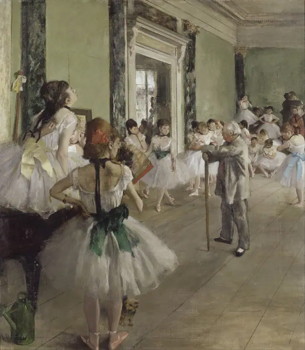 La clase de danza, Edgar Degas