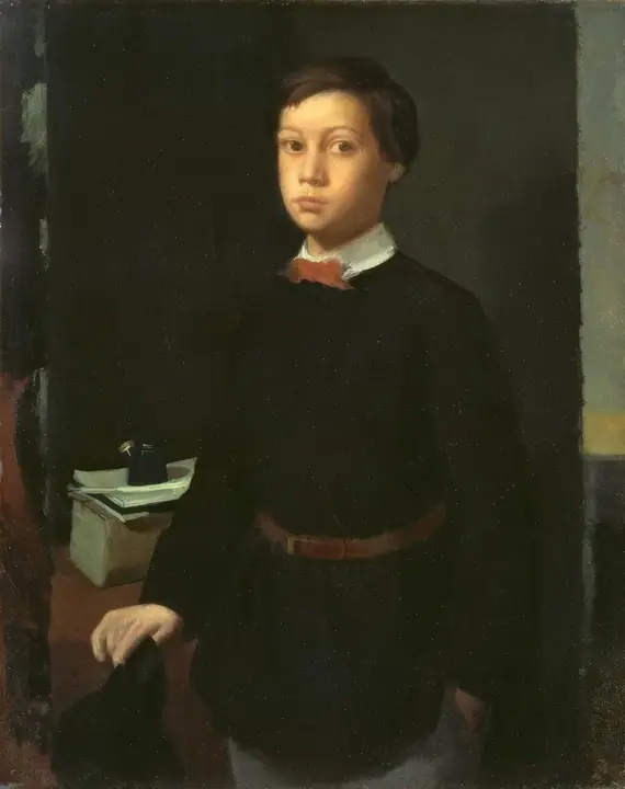 Retrato de René De Gas, Edgar Degas