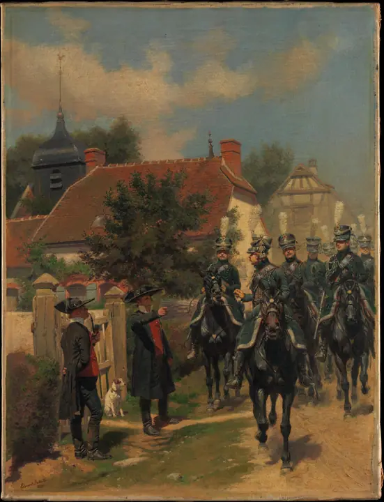 Gendarmes de Ordenanza, Edouard Detaille