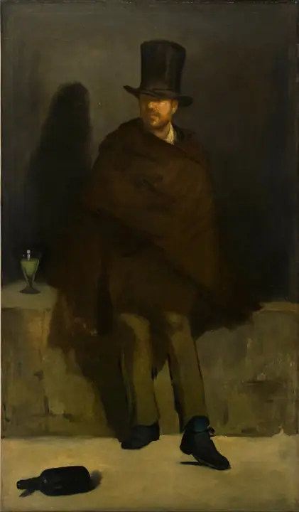 El bebedor de ajenjo, Édouard Manet