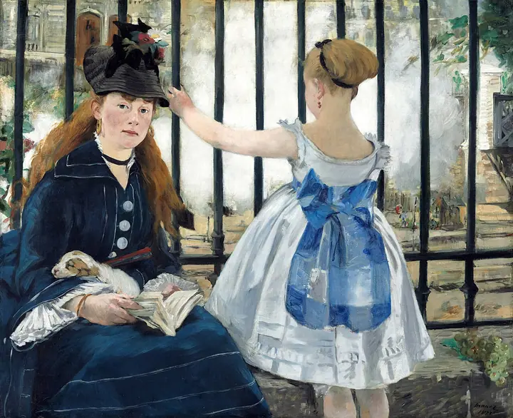El ferrocarril, Édouard Manet