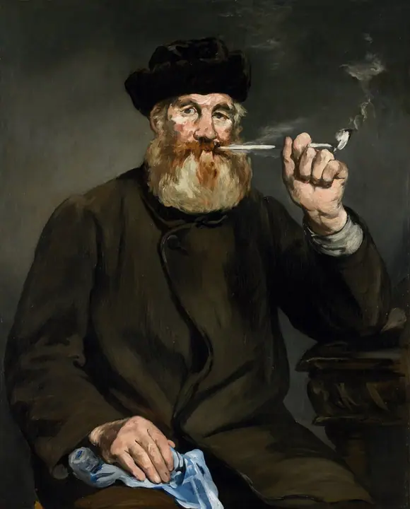 El fumador, Édouard Manet