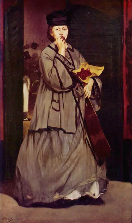 La cantante callejera, Édouard Manet