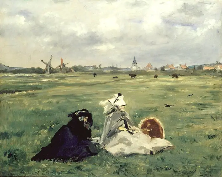 Las golondrinas, Édouard Manet