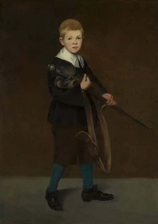 Niño con espada, Édouard Manet