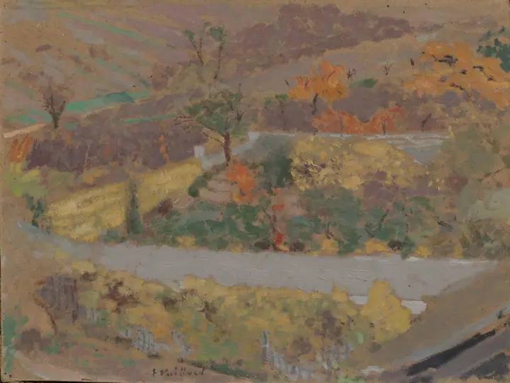 El huerto, Édouard Vuillard